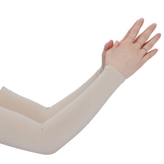 1 Pairs Arm Sleeves Warmers Sports Sleeve Sun UV Protection Hand Cover Cooling Warmer Running Fishing Cycling Sunscreen Sun Protection Arm Sleeves For Men  Women Arm Cover For Cycling Outdoor Sports
