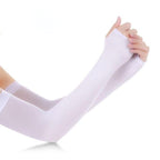 1 Pairs Arm Sleeves Warmers Sports Sleeve Sun UV Protection Hand Cover Cooling Warmer Running Fishing Cycling Sunscreen Sun Protection Arm Sleeves For Men  Women Arm Cover For Cycling Outdoor Sports