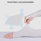 1 Pairs Arm Sleeves Warmers Sports Sleeve Sun UV Protection Hand Cover Cooling Warmer Running Fishing Cycling Sunscreen Sun Protection Arm Sleeves For Men  Women Arm Cover For Cycling Outdoor Sports