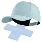 POWERCAP ICE Baseball Hat – Instant Cooling with Reusable Ice Packs UPF 50 Protection