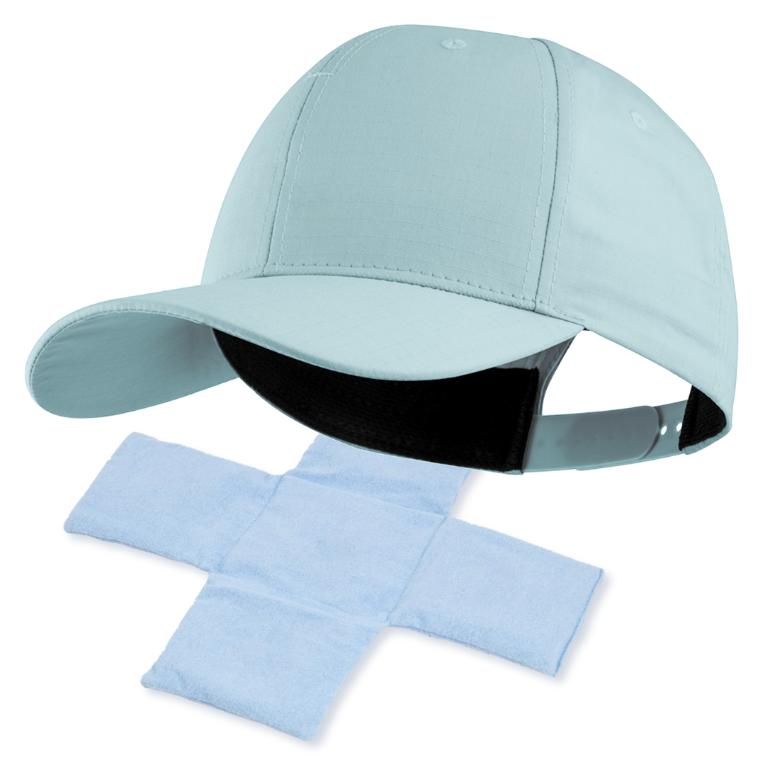 POWERCAP ICE Baseball Hat – Instant Cooling with Reusable Ice Packs UPF 50 Protection
