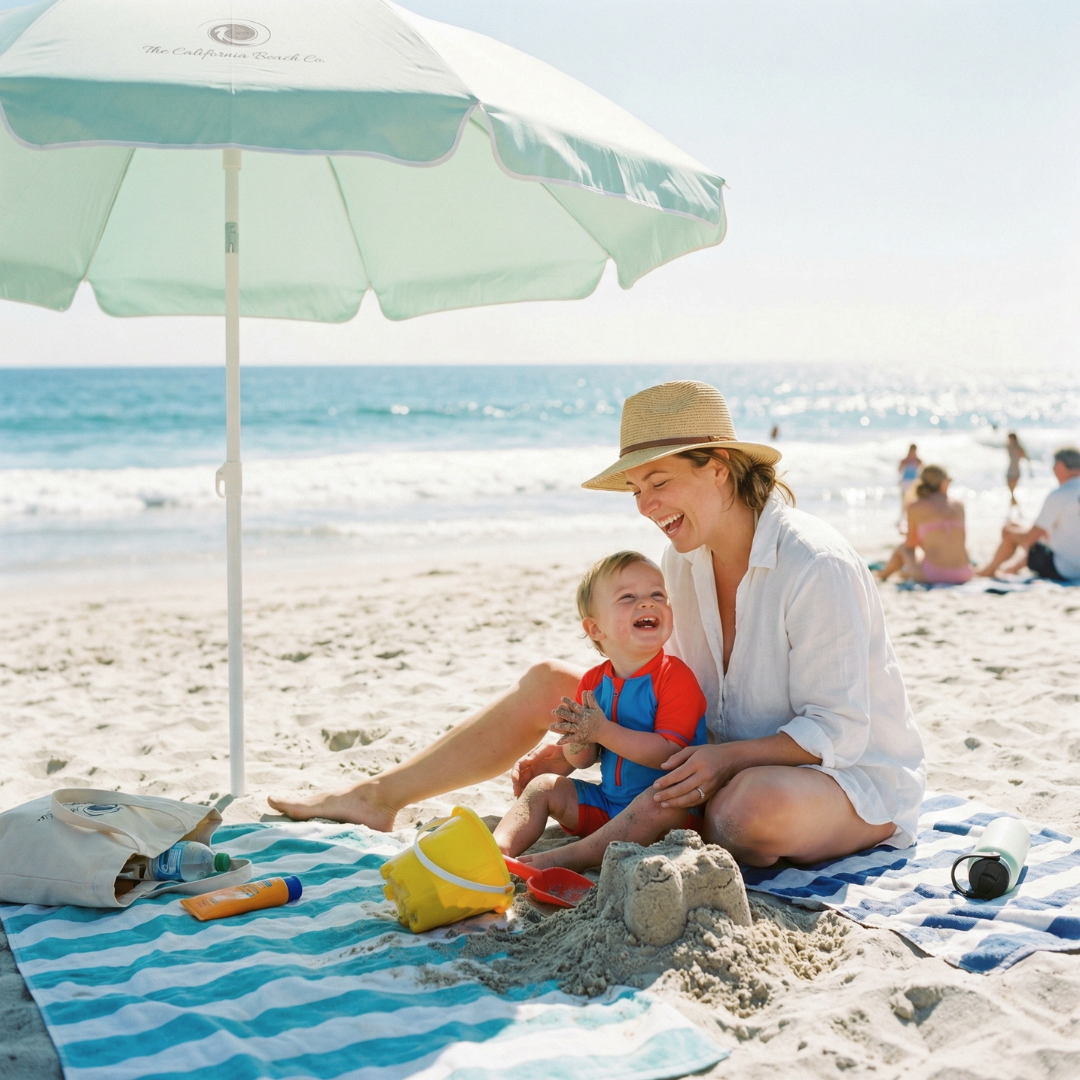 The Coastline Beach Towel