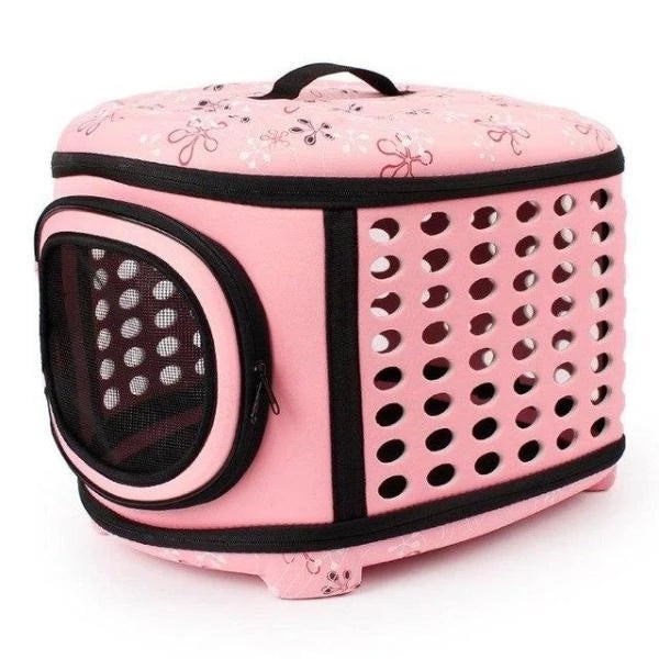 Foldable Pet Dog Cat Puppy Handbag Carrier Cage