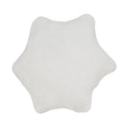 Fennco Styles Embroidered Snowflake Throw Pillow 16" W x 18" L - White Holiday Accent Pillow for Christmas, Couch, Bedroom, Living Room and Office Décor