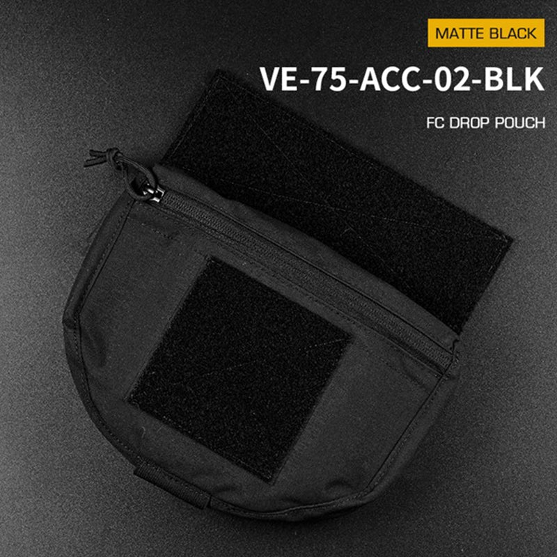Tactical Hunting Vest with Drop Pouch, for Airsoft & CS, Outdoor Sports