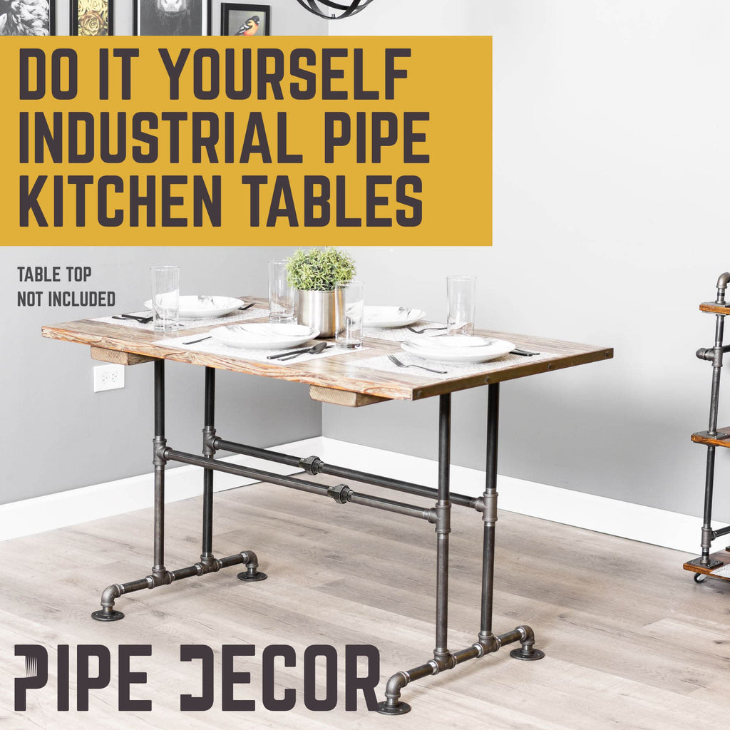 Bridge Kitchen Table By PIPE DECOR