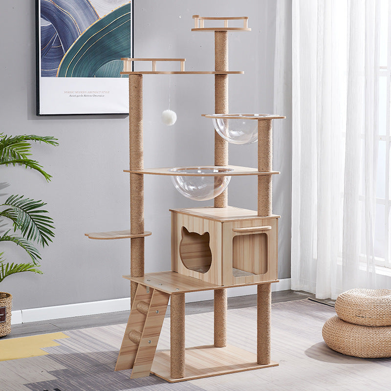 Pet Supplies Cat Climbing Frame Cat Nest Cat Scratch Board Cat Tree