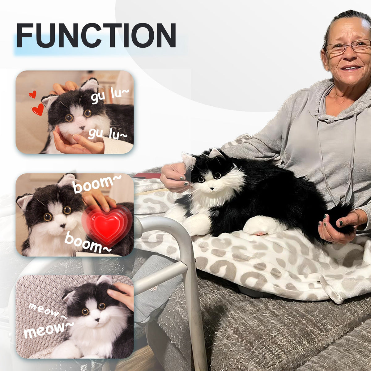Percy Essential – Lifelike Interactive Robot Cat