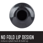 Bellows Accordion Toilet Plunger (Black and White)