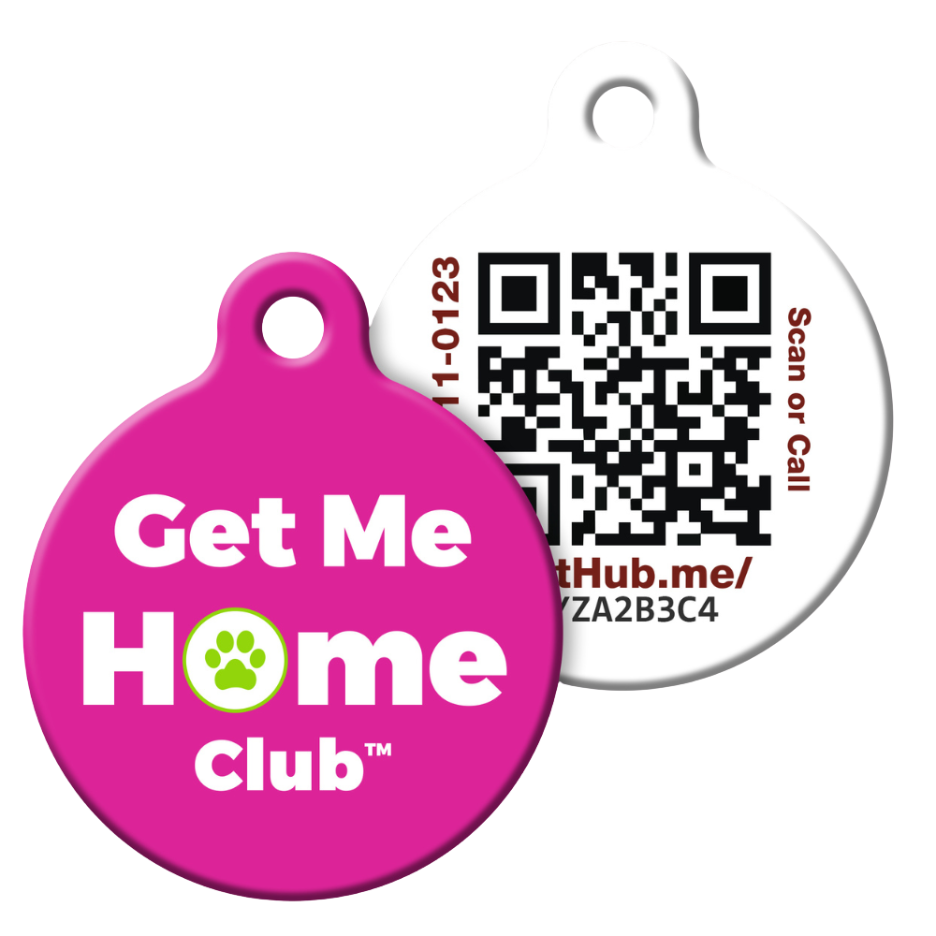 PetHub QR Pet ID Tag – Get Me Home Club