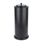 Freestanding Extra Large Toilet Paper Holder (Matte Black Finish)