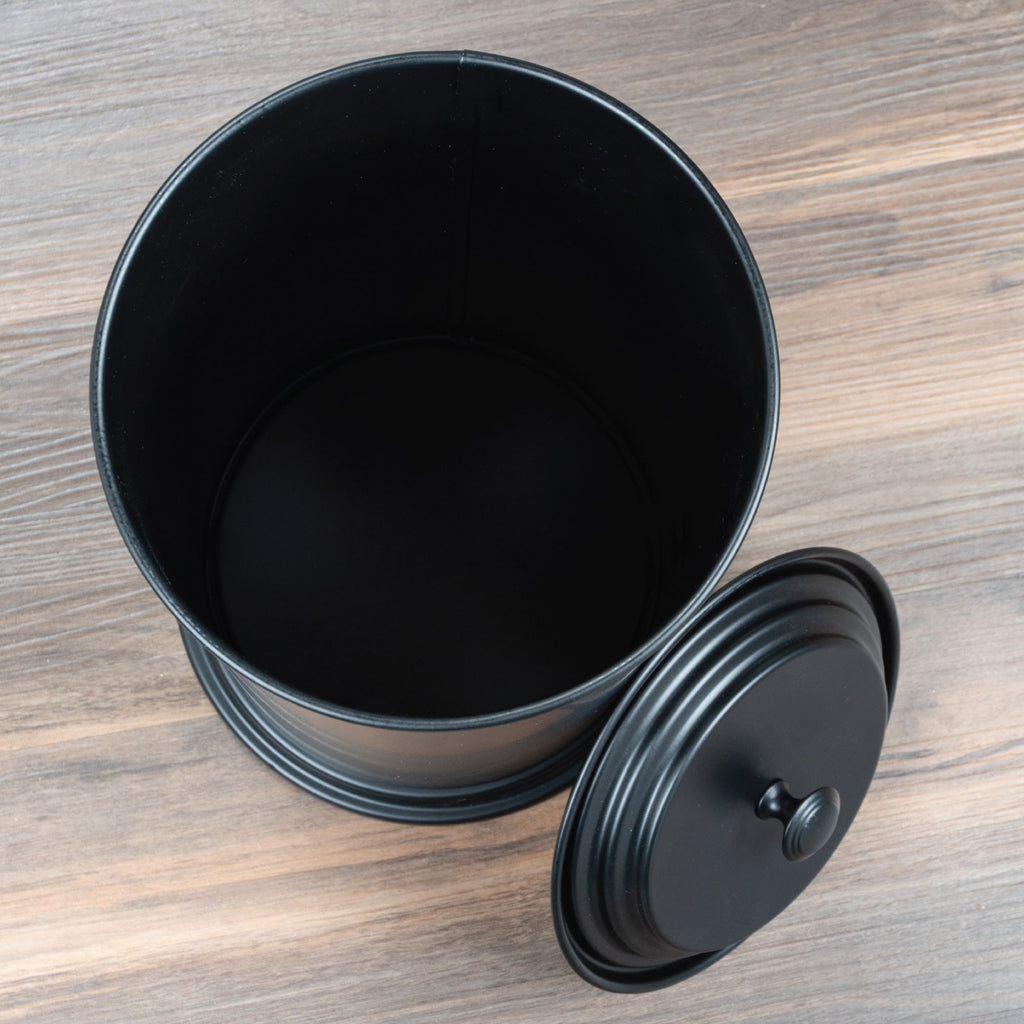 Freestanding Extra Large Toilet Paper Holder (Matte Black Finish)