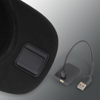 POWERCAP 2.5 Rechargeable LED Lighted Headlamp Hats and IPX4 Rating - One Size
