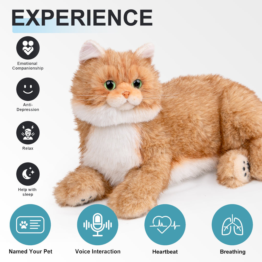 Percy Essential – Lifelike Interactive Robot Cat