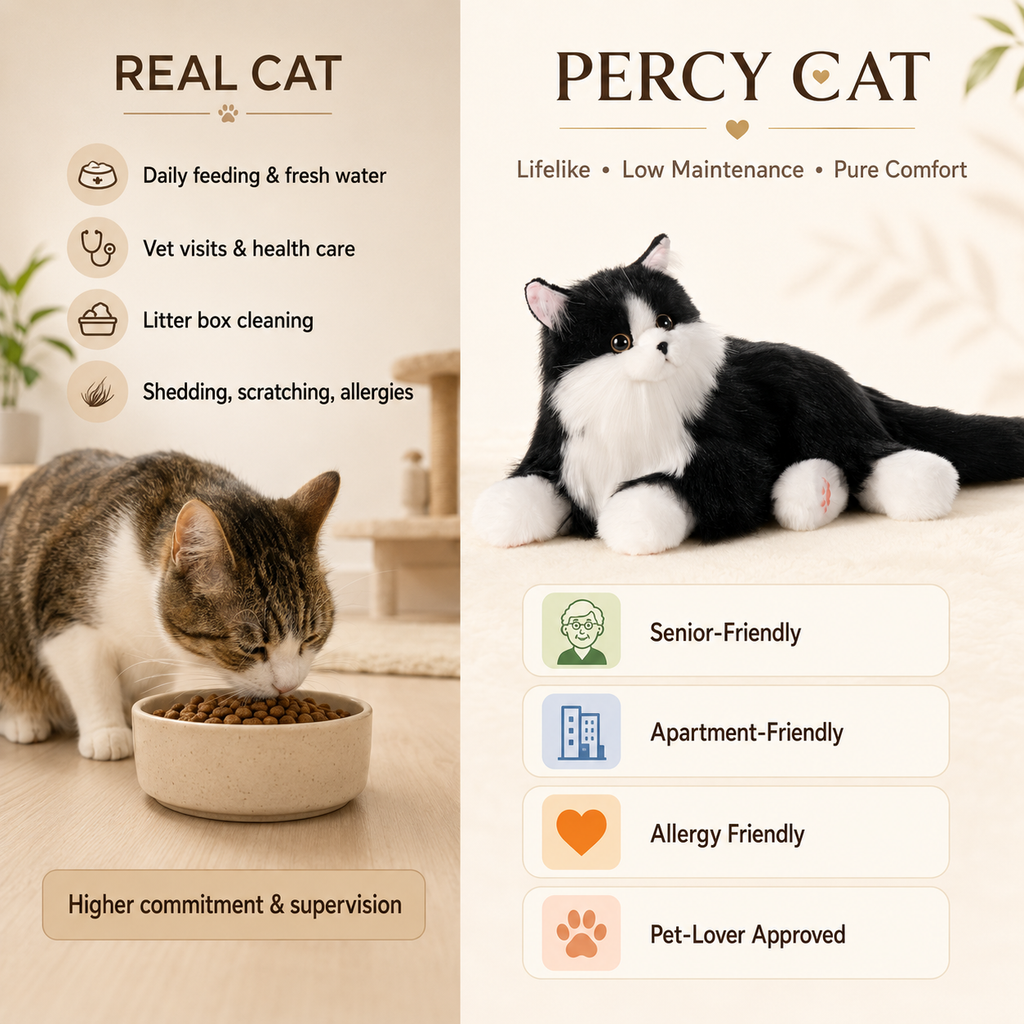Percy Essential – Lifelike Interactive Robot Cat
