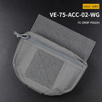 Tactical Hunting Vest with Drop Pouch, for Airsoft & CS, Outdoor Sports