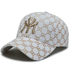 Fashion Men Women Cotton Embroidery for MY Baseball Caps Outdoor Sport Fishing Golf Sunshade Adjustable Hat Casual Four Seasons