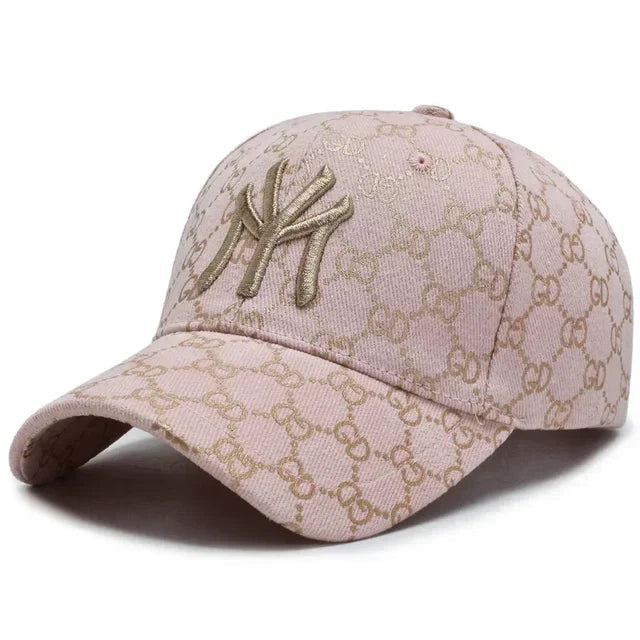 Fashion Men Women Cotton Embroidery for MY Baseball Caps Outdoor Sport Fishing Golf Sunshade Adjustable Hat Casual Four Seasons