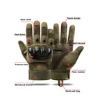 Tactical Sports Gloves Touch Design