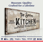 Family Kitchen Sign