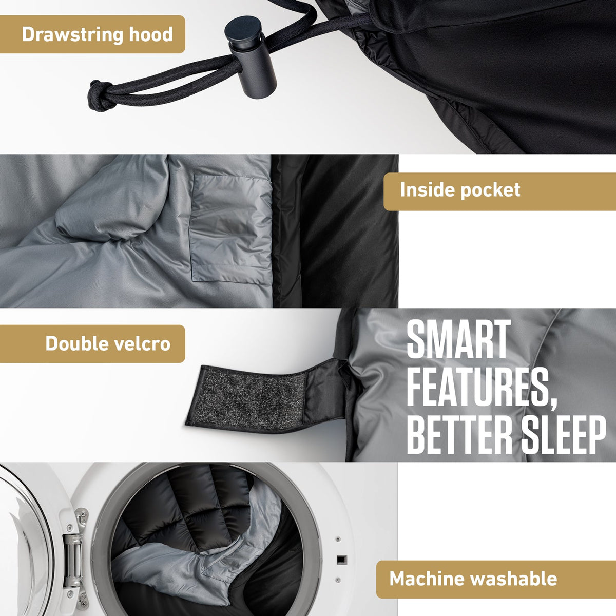 XXL Sleeping Bag for Big and Tall Campers