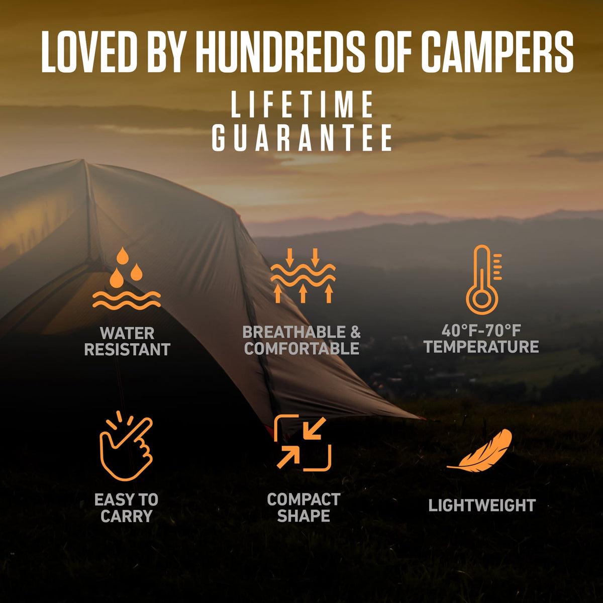 XXL Sleeping Bag for Big and Tall Campers