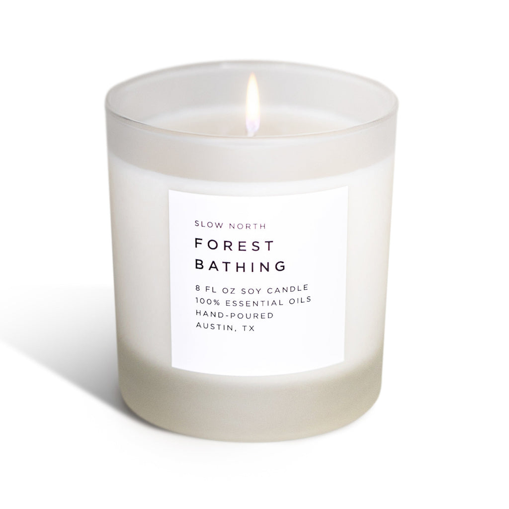 Forest Bathing - Signature Candle (Fir + Pine + Patchouli)