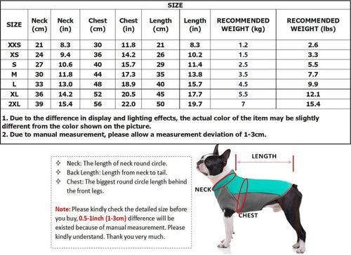 Adidog Pet Pet Four-Legged Hoodie XS-XXL