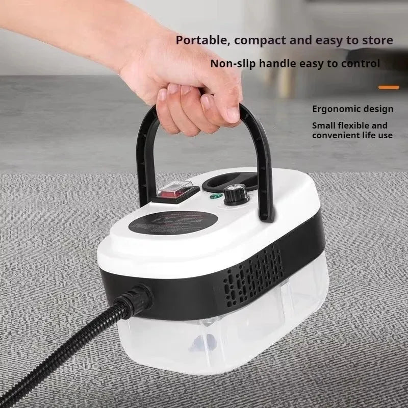 220V EU Plug High-Temperature Steam Cleaner for Home Car Deep Cleaning Kitchen Hood & Air Con Sterilization Appliance