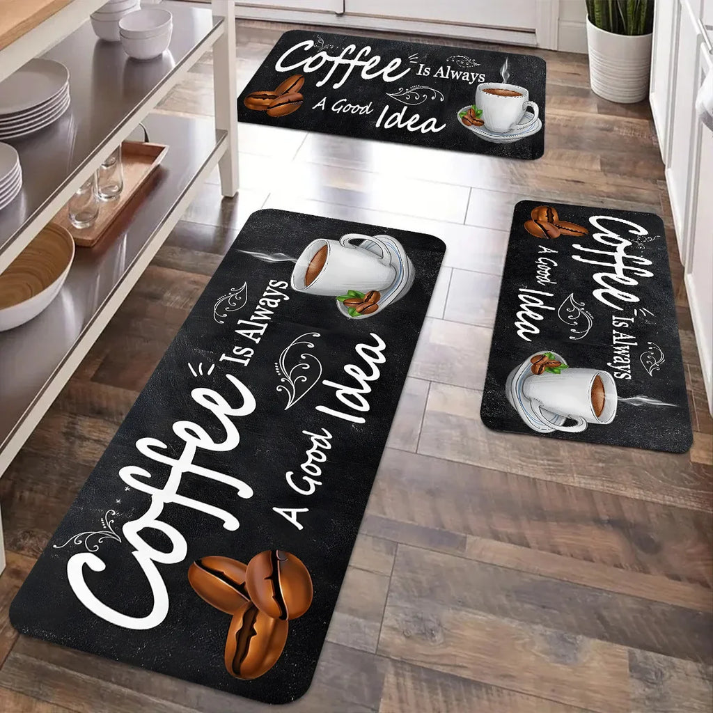 VIKAMA Kitchen Floor Mats, Entrance Door Mats, Laundry Room Long Carpets, Corridor Passageway Floor Mats, Home Decorations