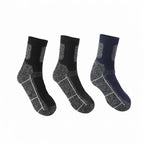 2 Pairs Winter Thermal Men Sports Socks Outdoor Warm Cycling Running Hiking Skiing Breathable Professional Crew Socks
