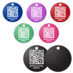 PetHub QR Pet ID Tag – Classic Aluminum