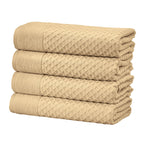 Cotton Diamond Waffle Weave Bath Towel Set - Grayson Collection