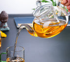 Glass Tea Set Scented Teapot High Temperature Resistant Tea Brewing Pot Large Capacity Tea Cooker