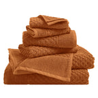 Cotton Diamond Waffle Weave Bath Towel Set - Grayson Collection