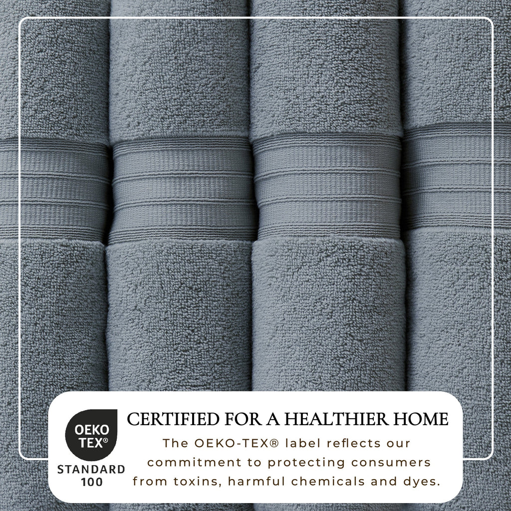100% Cotton Premium Bath Towel Set - Chiara Collection