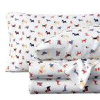 Turkish Cotton Christmas Flannel Sheet - Whittaker Collection