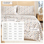 Turkish Cotton Christmas Flannel Sheet - Whittaker Collection