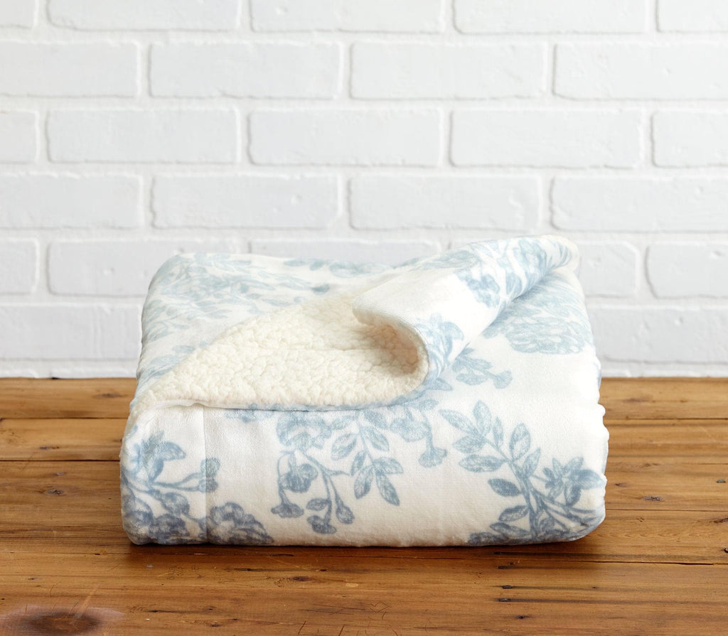 Velvet Plush Sherpa Luxury Bed Blanket - Cielo Collection