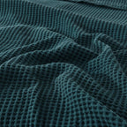 100% Cotton Waffle Weave Blanket - Mikala Collection