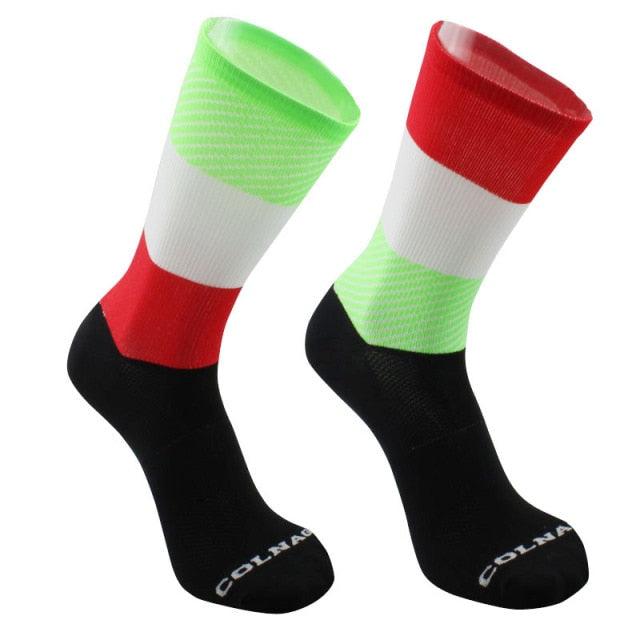 High quality Pro Team Cycling Socks Bike Socks Breathable Road Bicycle Socks Outdoor Sports Racing Socks For Men And Women
