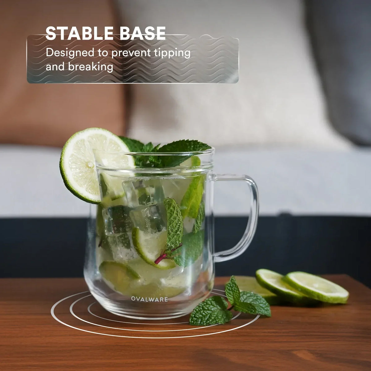 Double Wall Mug - 500ml/17oz (Set of 2)