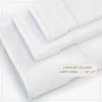 Cotton Terry Bath Towel Set - Cooper Collection