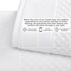 Cotton Diamond Waffle Weave Bath Towel Set - Grayson Collection