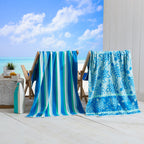Cotton Velour Beach Towel - Maui Collection