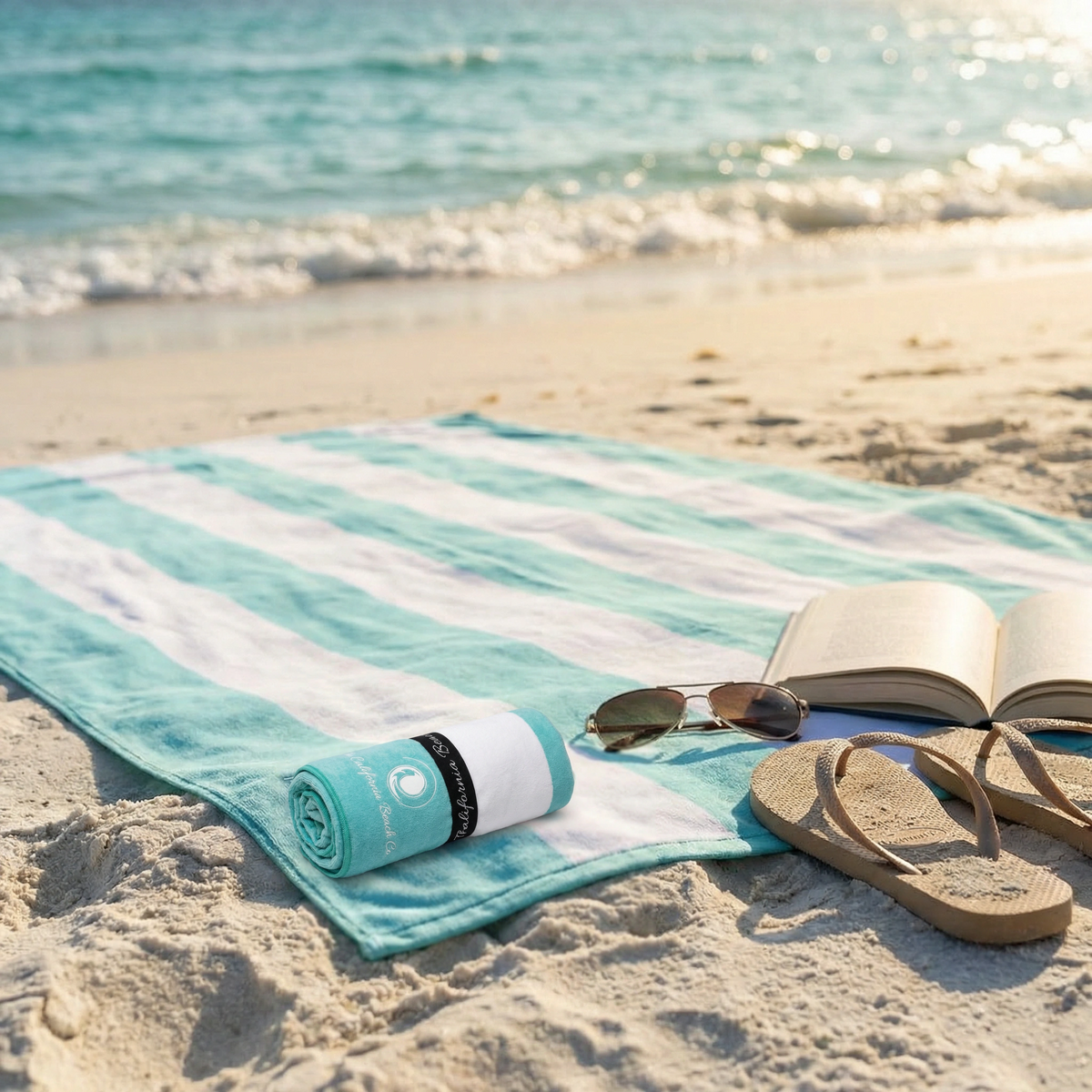 The Coastline Beach Towel