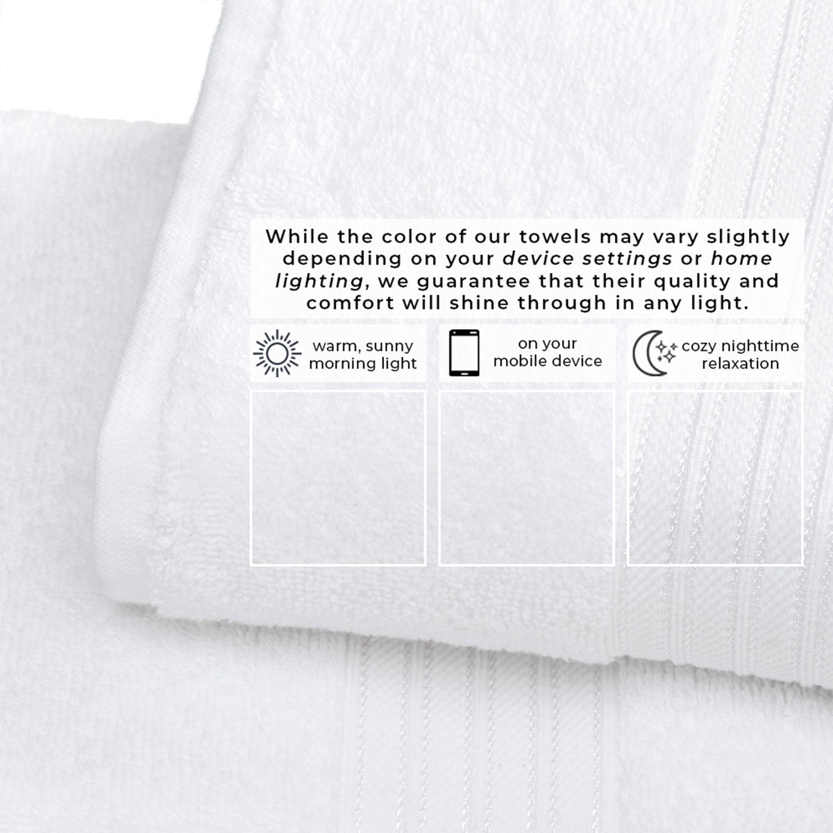Cotton Terry Bath Towel Set - Cooper Collection