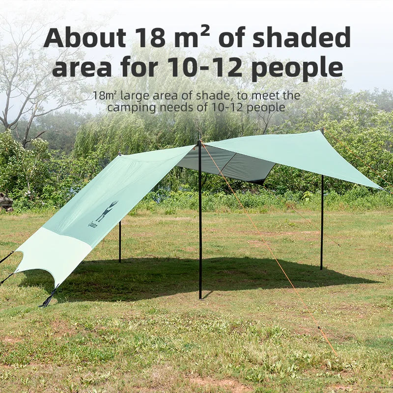Waterproof Canopy UPF50+ Sun Shelter Tent for Camping