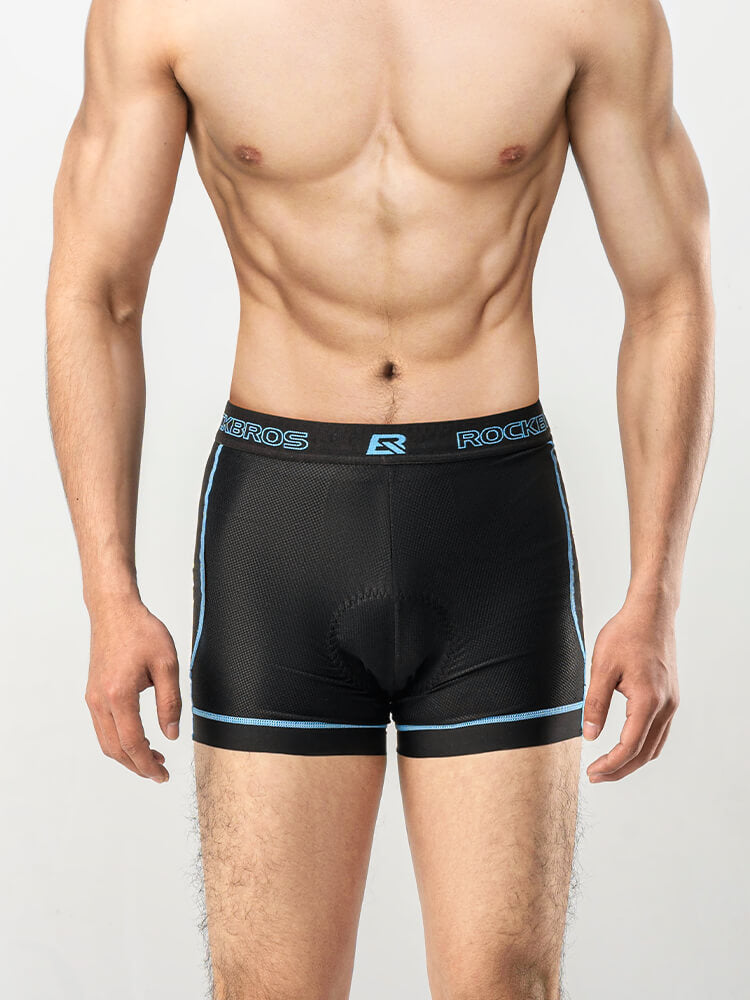 Men's 3D Padded Cycling Underwear Liner Shorts