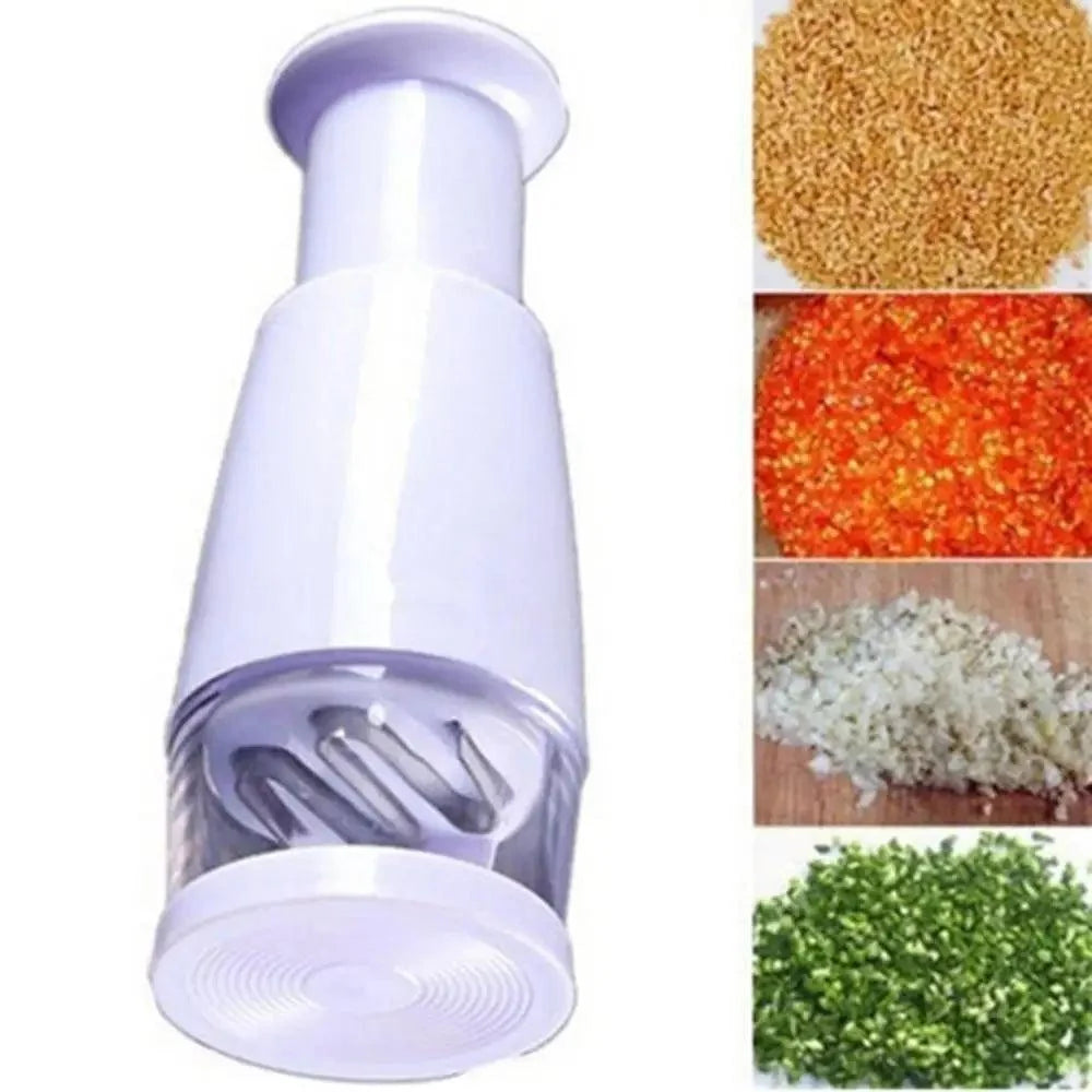 White Kitchen Slicer Pressing Food Chopper Cutter Vegetable Cooking Tool High Quality Easy Use Kitchen Gadgets